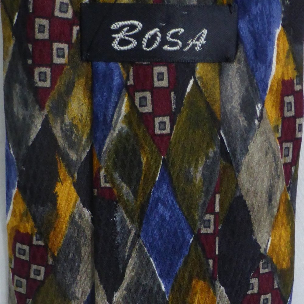 BOSA, neck tie, 100% silk, Made In Italy